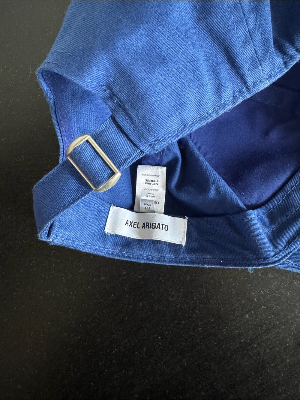 Axel Arigato Navy Blue Cap - Picture 2 of 3